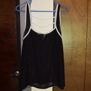 Black and White Tank